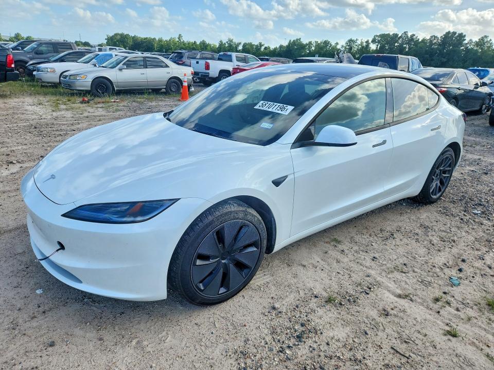 Продажа на аукционе авто 2025 Tesla Model 3, vin: 5YJ3E1EA2SF034693, номер лота: 58101196