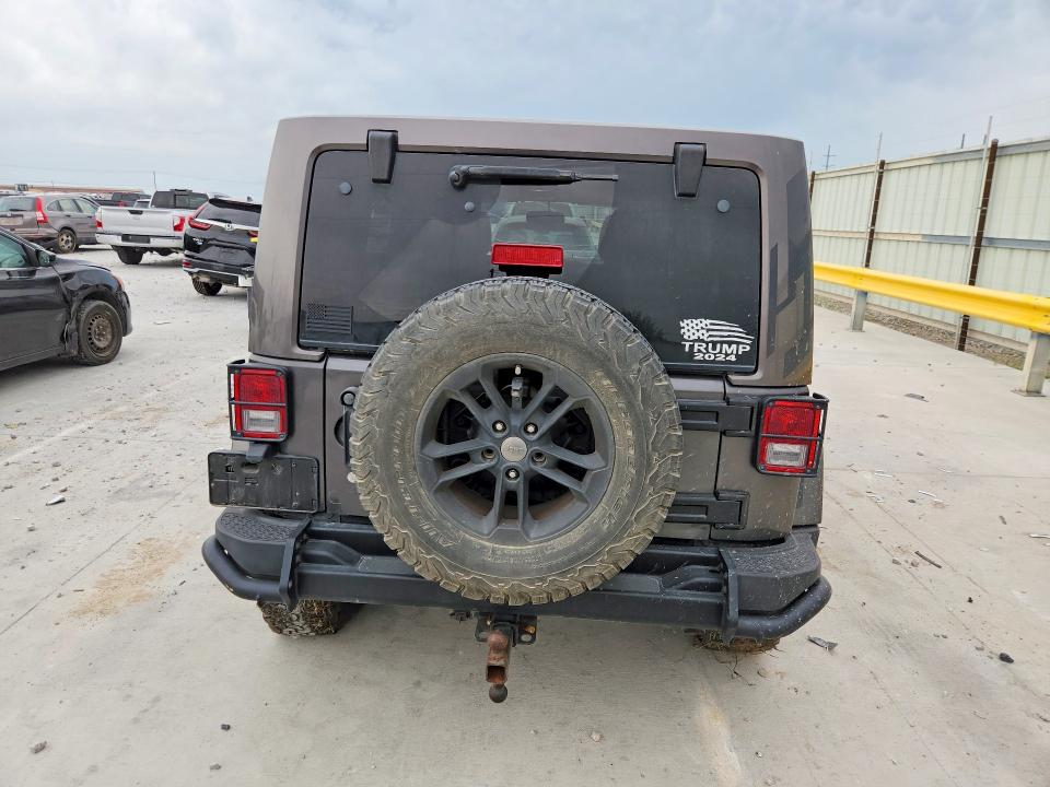 57436006 :رقم المزاد ، 1C4BJWEG4HL568695 vin ، 2017 Jeep Wrangler Unlimited مزاد بيع