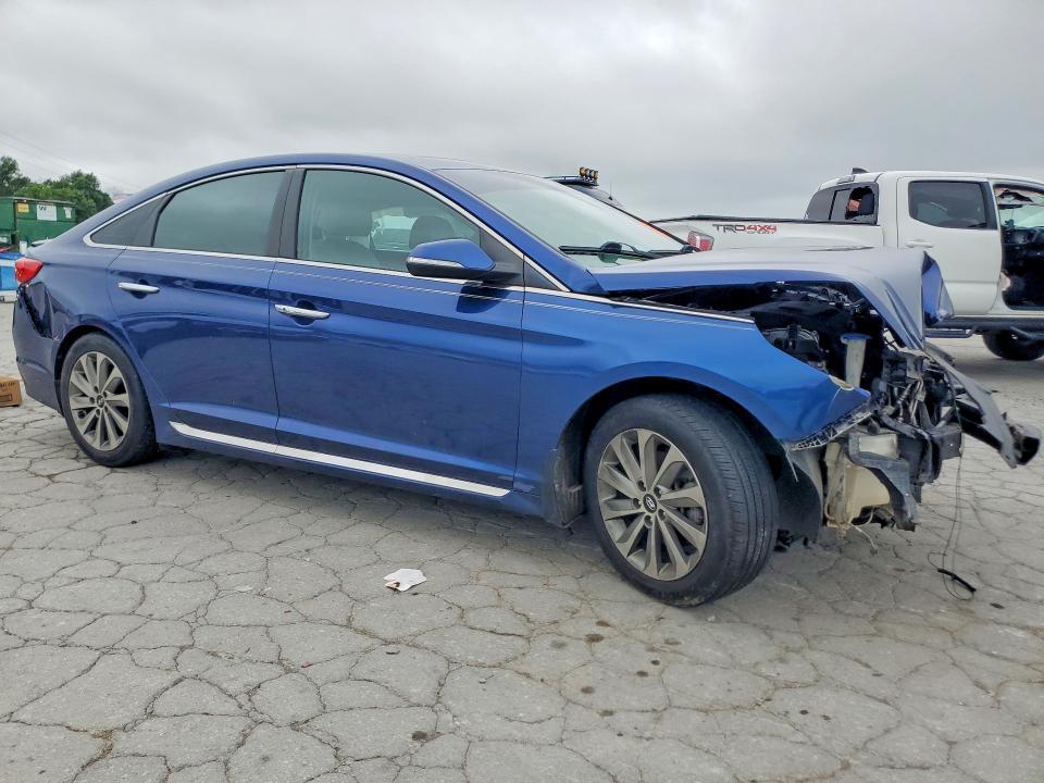 2017 Hyundai Sonata მანქანა იყიდება აუქციონზე, vin: 5NPE34AFXHH490002, აუქციონის ნომერი: 64207546