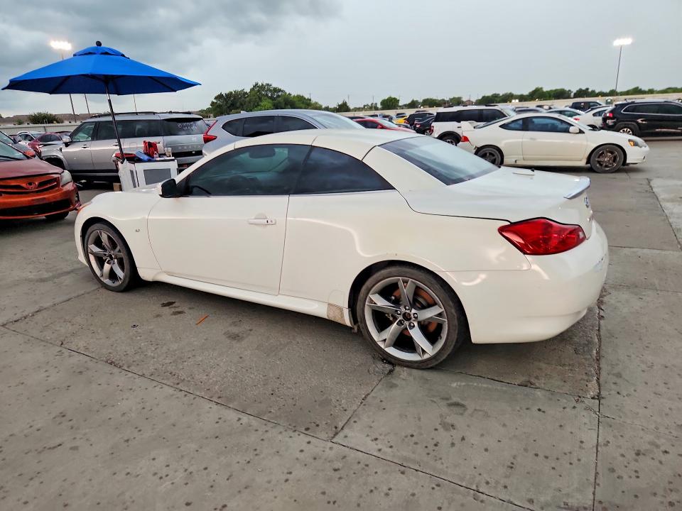 58049406 :رقم المزاد ، JN1CV6FE7EM900465 vin ، 2014 Infiniti Q60 Convertible مزاد بيع