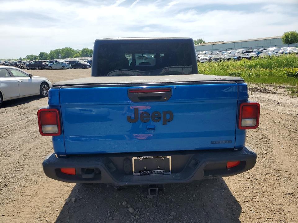 Продаж на аукціоні авто 2021 Jeep Gladiator, vin: 1C6HJTAG6ML550277, номер лоту: 55079346
