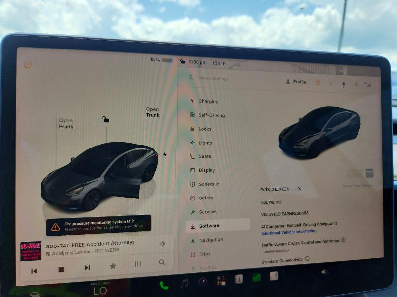 Продаж на аукціоні авто 2022 Tesla Model 3, vin: 5YJ3E1EA2NF286853, номер лоту: 85627335