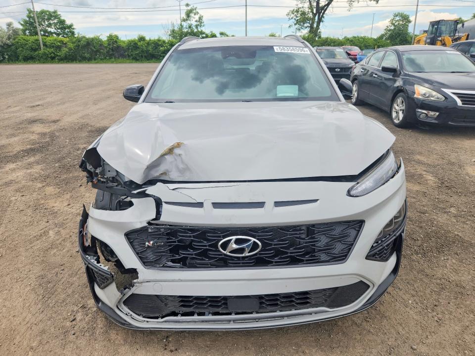 58358596 :رقم المزاد ، KM8K5CA36NU789142 vin ، 2022 Hyundai Kona مزاد بيع