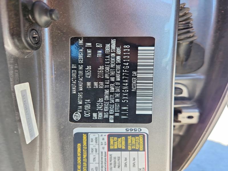 Продажа на аукционе авто 2015 Kia Optima, vin: 5XXGN4A77FG413138, номер лота: 55993046
