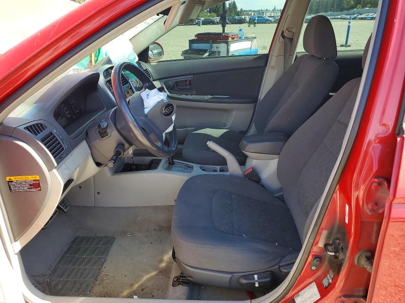 Aukcja sprzedaży 2005 Kia Spectra, vin: KNAFE161455116908, numer aukcji: 57598366