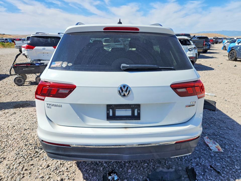 2018 Volkswagen Tiguan მანქანა იყიდება აუქციონზე, vin: 3VV2B7AX8JM000545, აუქციონის ნომერი: 55720036
