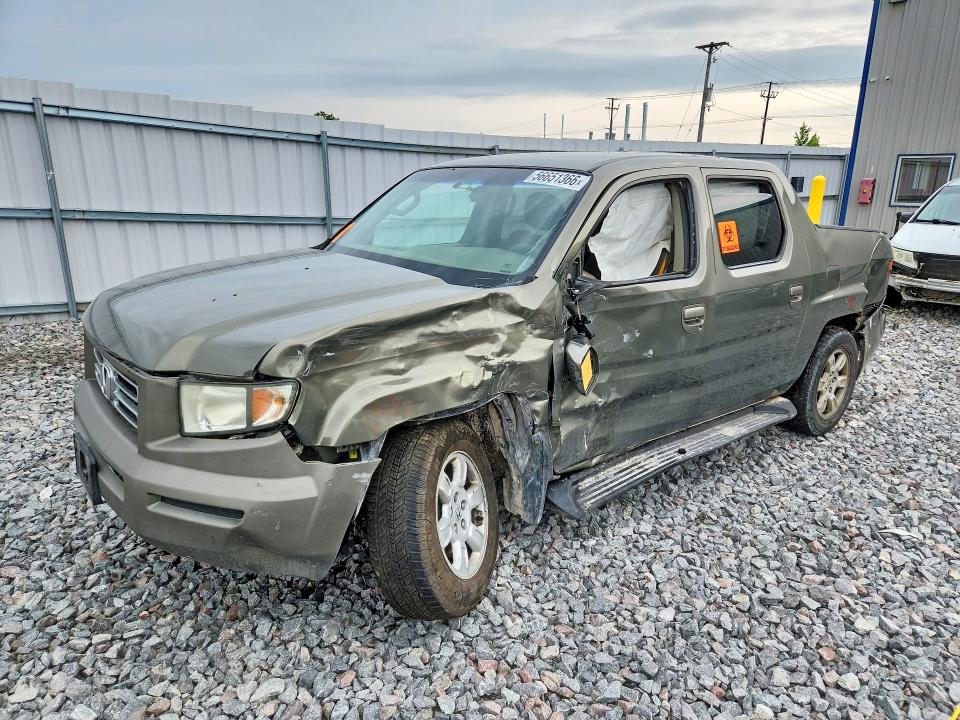Auction sale of the 2007 Honda Ridgeline, vin: 2HJYK16427H526483, lot number: 56651366