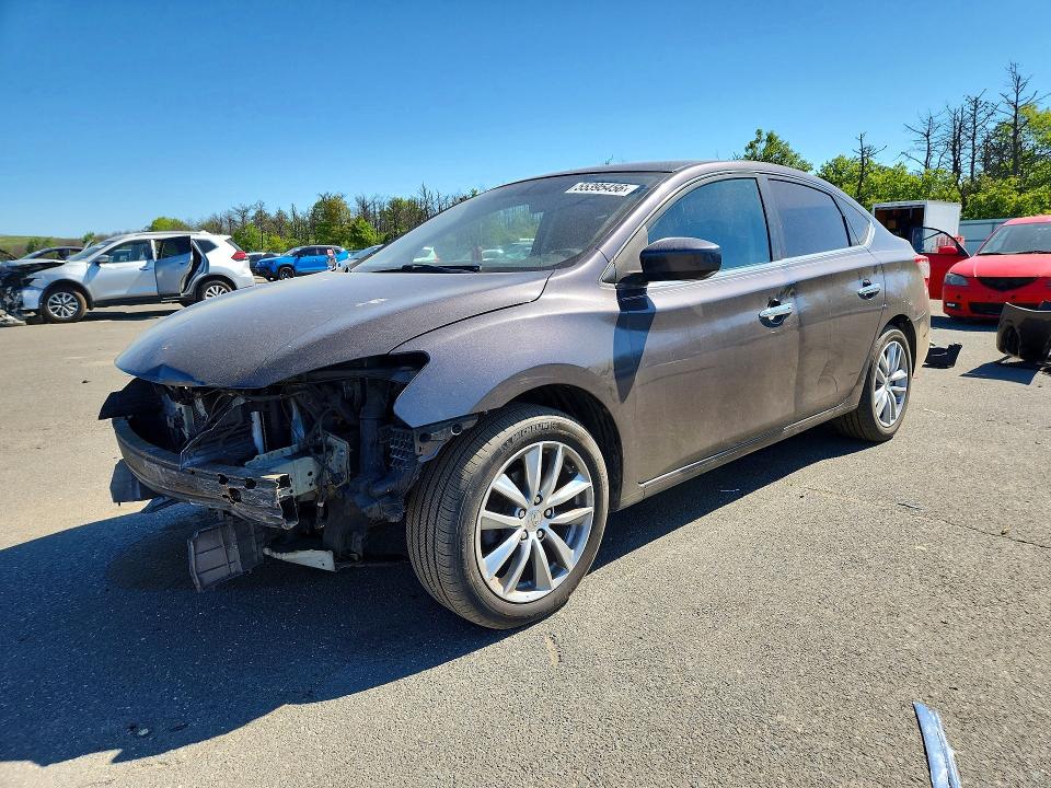 2014 Nissan Sentra მანქანა იყიდება აუქციონზე, vin: 3N1AB7AP0EY251782, აუქციონის ნომერი: 55395456