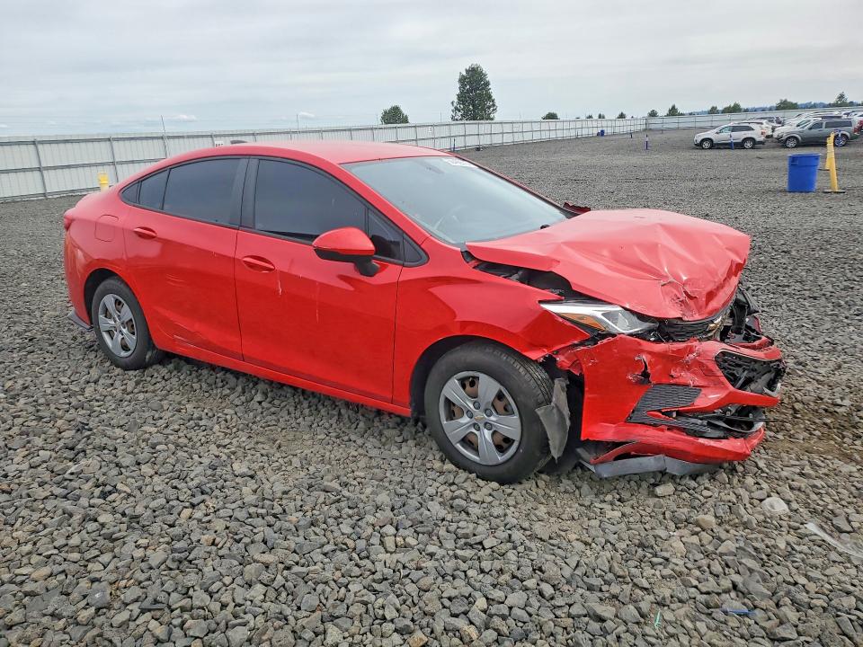 58499516 :رقم المزاد ، 1G1BC5SM0H7275263 vin ، 2017 Chevrolet Cruze مزاد بيع