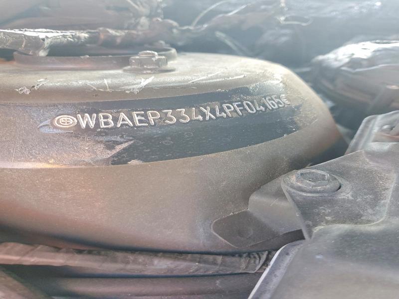2004 Bmw 325 მანქანა იყიდება აუქციონზე, vin: WBAEP334X4PF04165, აუქციონის ნომერი: 56747606
