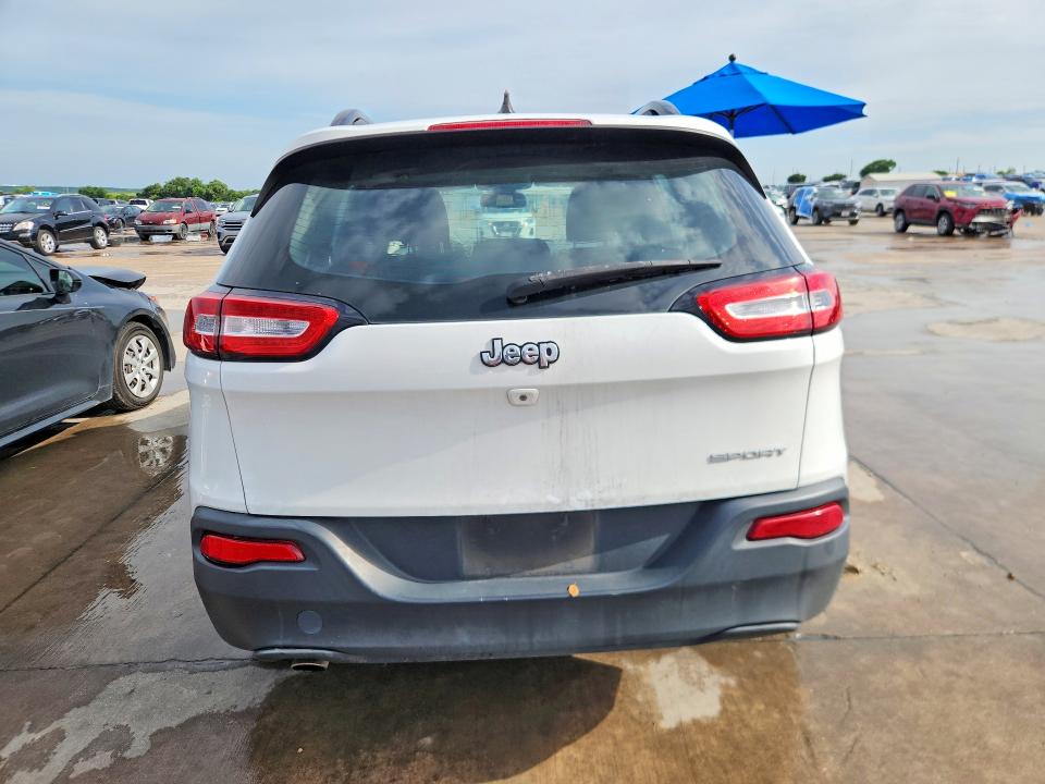 2015 Jeep Cherokee მანქანა იყიდება აუქციონზე, vin: 1C4PJLABXFW761038, აუქციონის ნომერი: 57858536