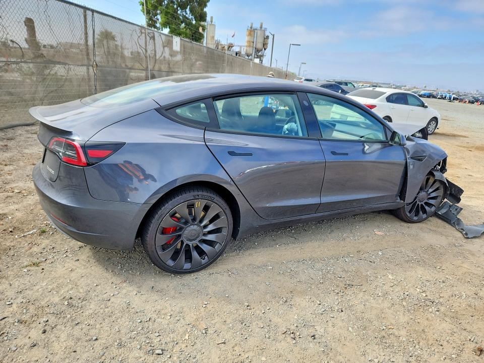 Продажа на аукционе авто 2023 Tesla Model 3, vin: 5YJ3E1EC2PF628144, номер лота: 57706876