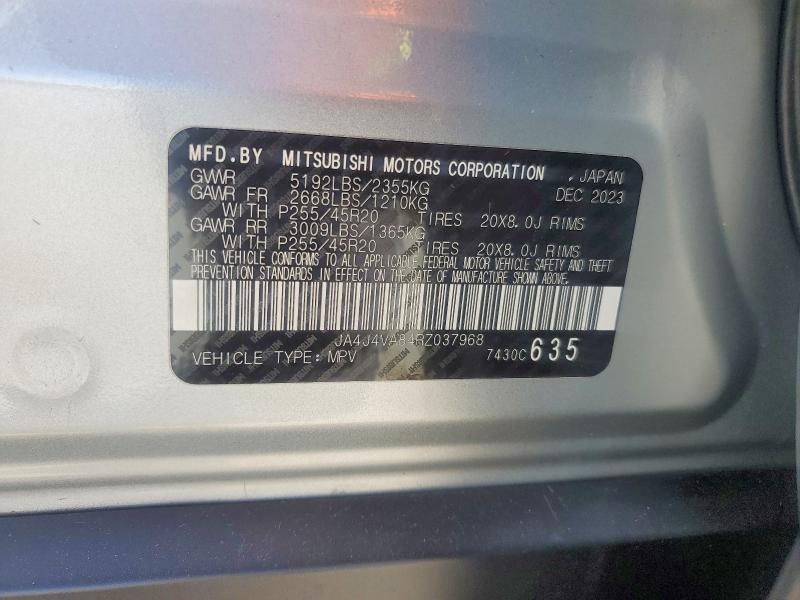 Aukcja sprzedaży 2024 Mitsubishi Outlander, vin: JA4J4VA84RZ037968, numer aukcji: 57049546