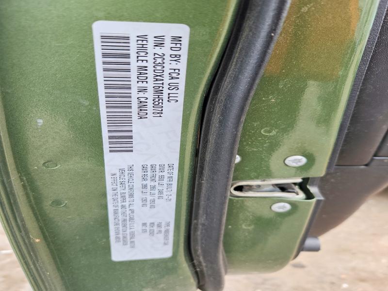 Aukcja sprzedaży 2021 Dodge Charger, vin: 2C3CDXAT6MH550781, numer aukcji: 56425626