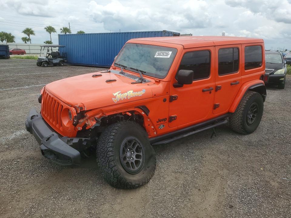 Продажа на аукционе авто 2023 Jeep Wrangler, vin: 1C4HJXDGXPW643799, номер лота: 56839356