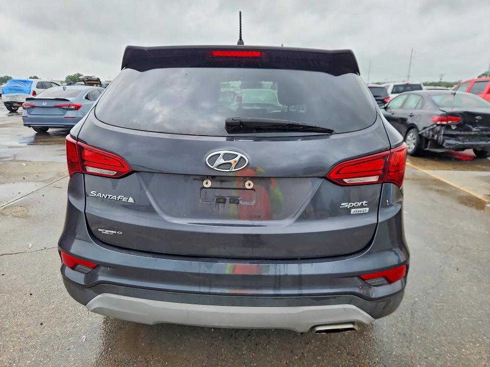 58014876 :رقم المزاد ، 5XYZTDLB1JG567011 vin ، 2018 Hyundai Santa Fe Sport مزاد بيع