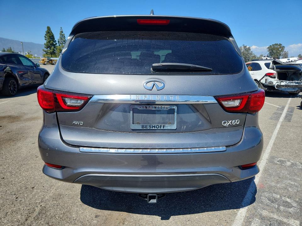 2019 Infiniti Qx60 მანქანა იყიდება აუქციონზე, vin: 5N1DL0MM6KC524966, აუქციონის ნომერი: 57249346