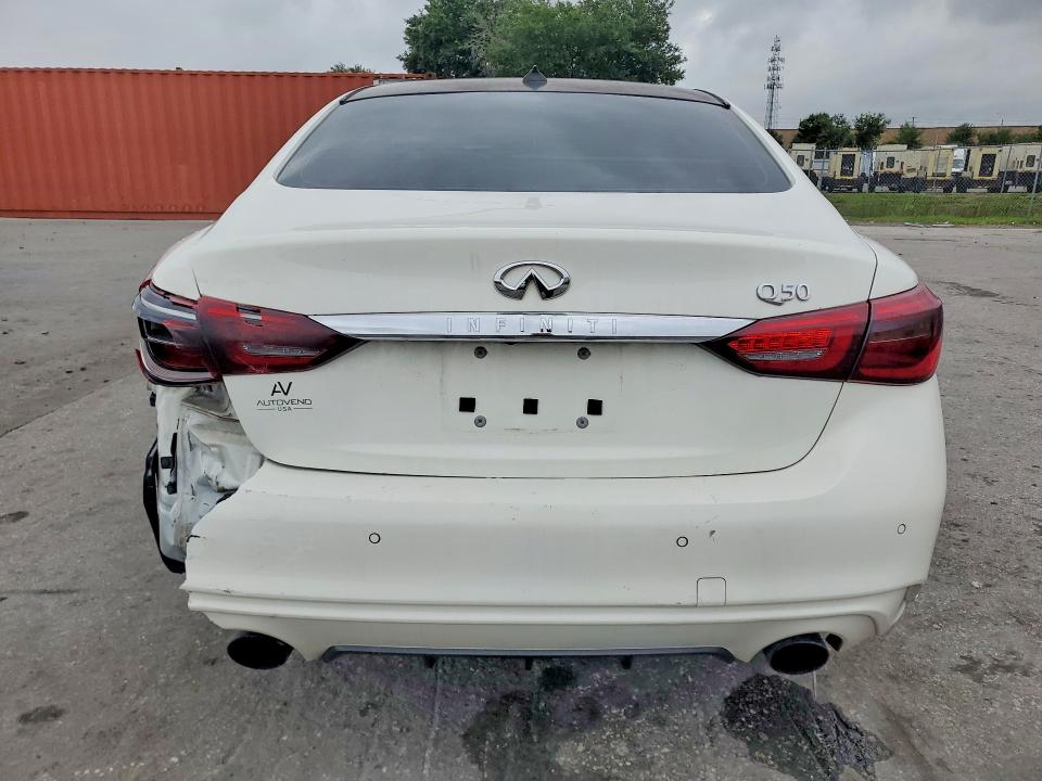 Aukcja sprzedaży 2018 Infiniti Q50, vin: JN1EV7AP6JM357403, numer aukcji: 55547666