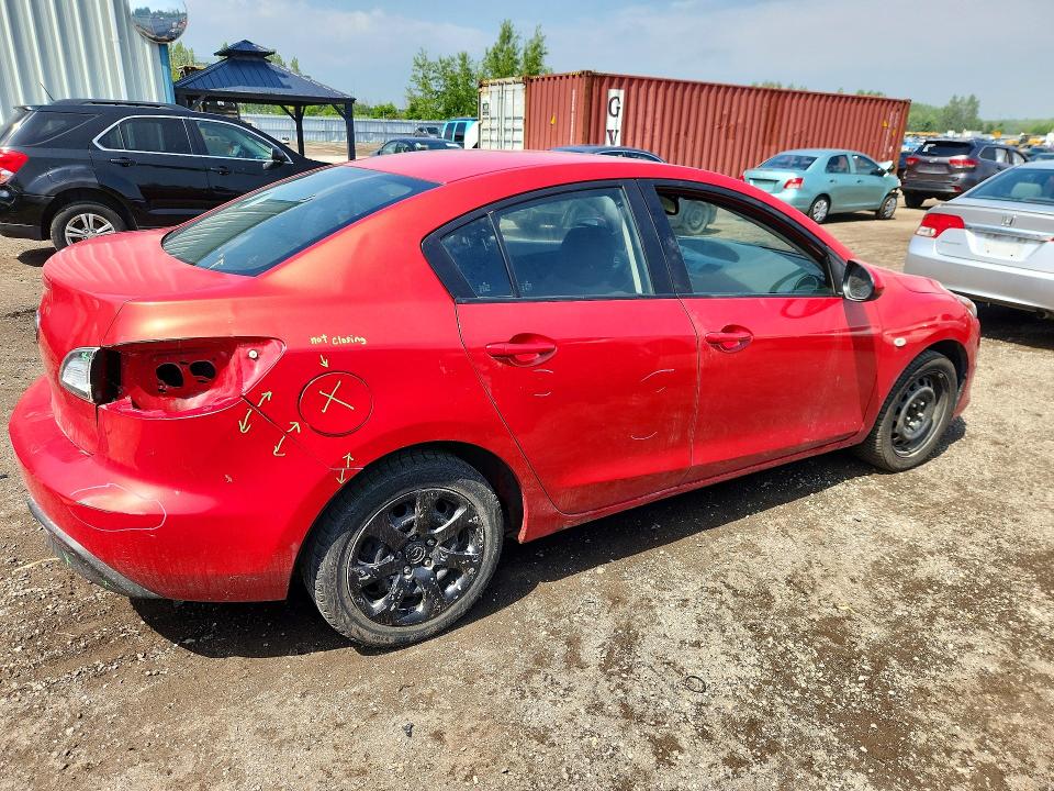 2010 Mazda 3 მანქანა იყიდება აუქციონზე, vin: JM1BL1SF2A1172453, აუქციონის ნომერი: 55898056