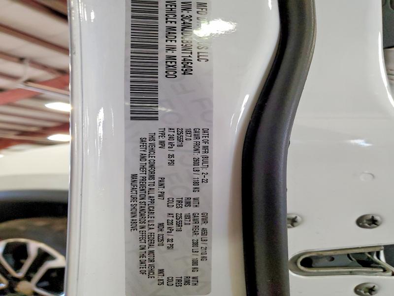 Продаж на аукціоні авто 2022 Jeep Compass, vin: 3C4NJDCB9NT146494, номер лоту: 58873696