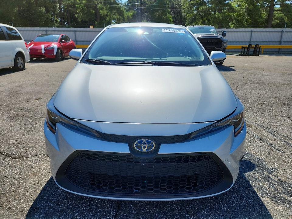 58765336 :رقم المزاد ، JTDEAMDE8NJ058763 vin ، 2022 Toyota Corolla مزاد بيع