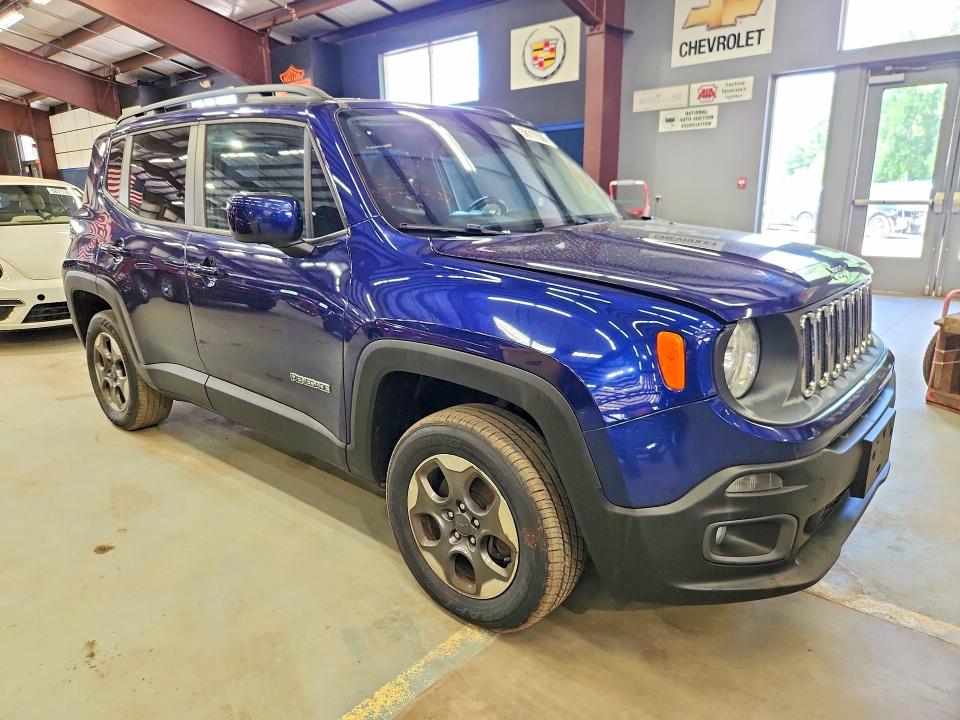 Продажа на аукционе авто 2016 Jeep Renegade, vin: ZACCJBBW0GPD15585, номер лота: 58117506