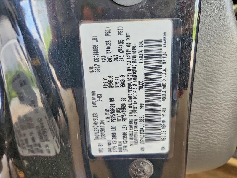 Aukcja sprzedaży 2004 Dodge Ram 1500, vin: 1D7HU18D94J113231, numer aukcji: 58567796
