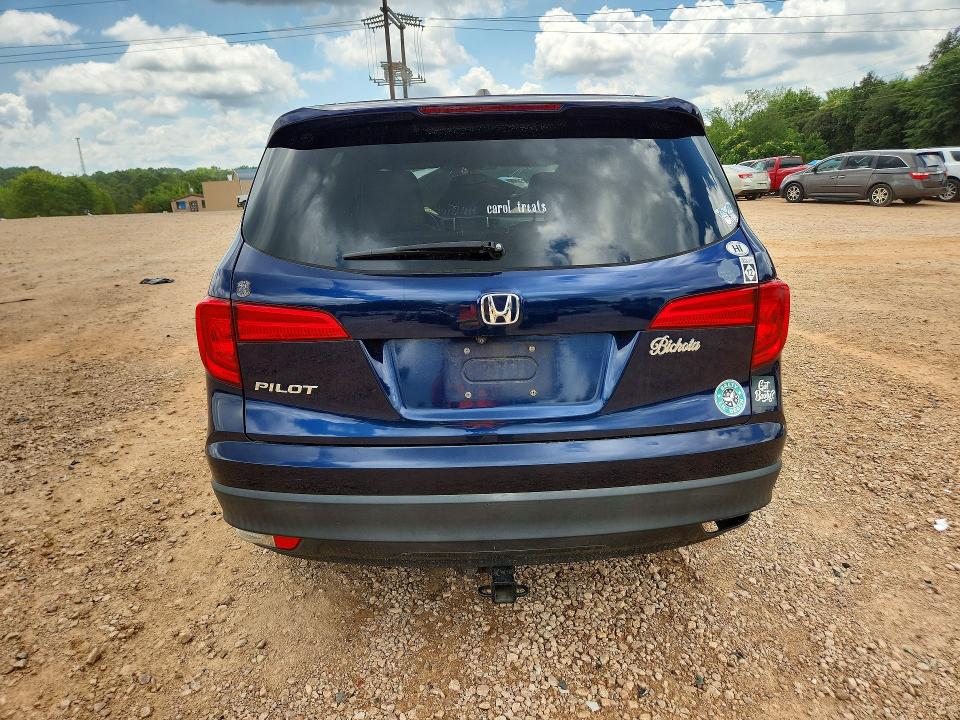 Auction sale of the 2017 Honda Pilot, vin: 5FNYF5H52HB044710, lot number: 58959316