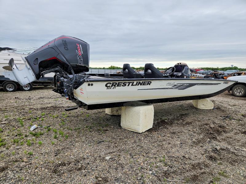 2021 Boat Crestliner მანქანა იყიდება აუქციონზე, vin: CRC10763A121, აუქციონის ნომერი: 54291676