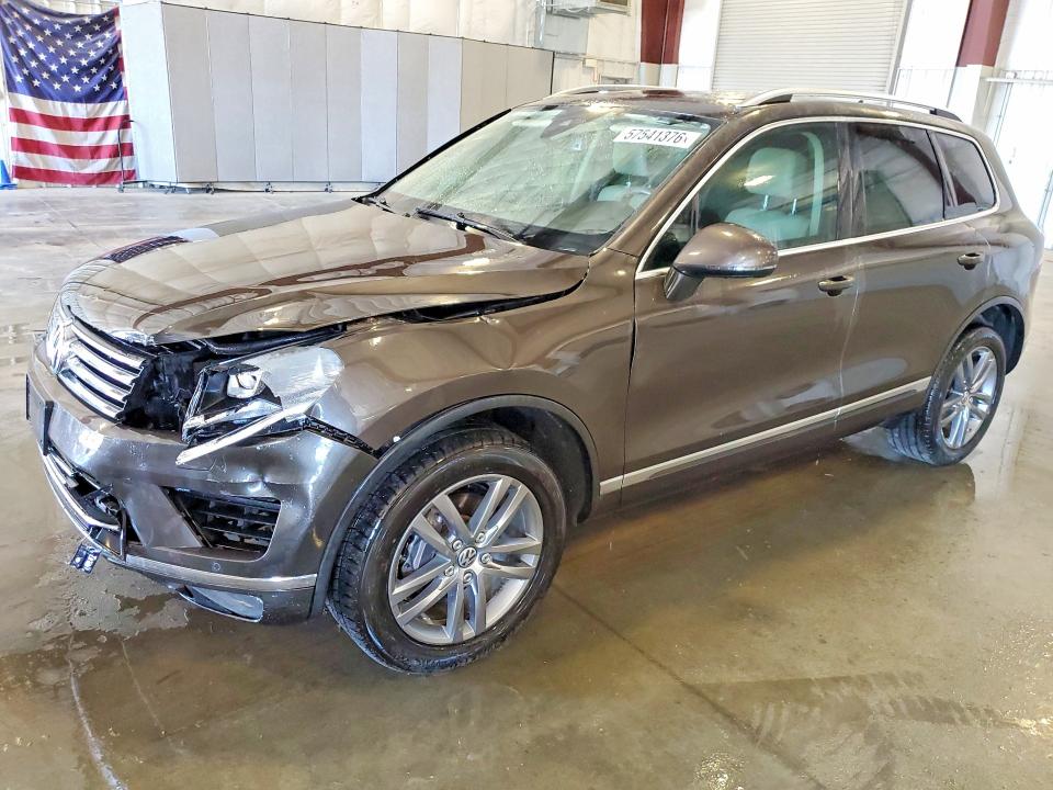 Продаж на аукціоні авто 2015 Volkswagen Touareg, vin: WVGEF9BP2FD001490, номер лоту: 57541376