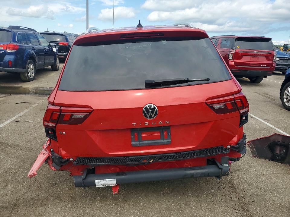 56216776 :رقم المزاد ، 3VVNB7AX8PM066339 vin ، 2023 Volkswagen Tiguan مزاد بيع