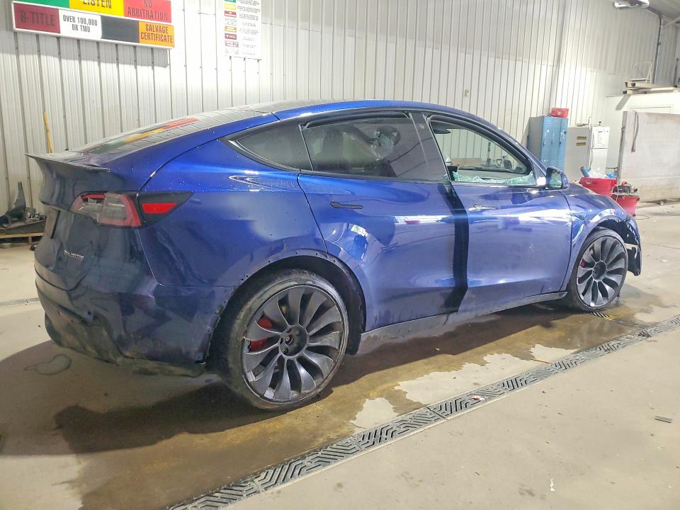 58734076 :رقم المزاد ، 7SAYGDEF1NF532078 vin ، 2022 Tesla Model Y مزاد بيع