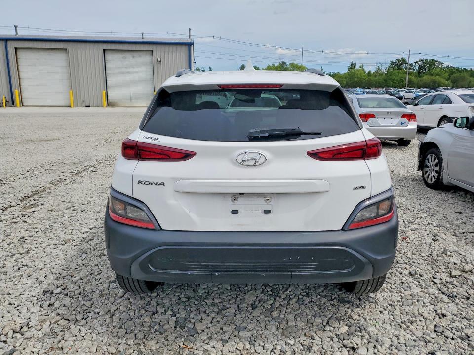 2022 Hyundai Kona მანქანა იყიდება აუქციონზე, vin: KM8K6CAB0NU820423, აუქციონის ნომერი: 55748476