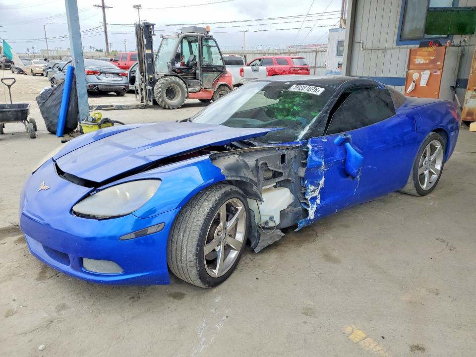 2008 Chevrolet Corvette მანქანა იყიდება აუქციონზე, vin: 1G1YY25W585112790, აუქციონის ნომერი: 59281026