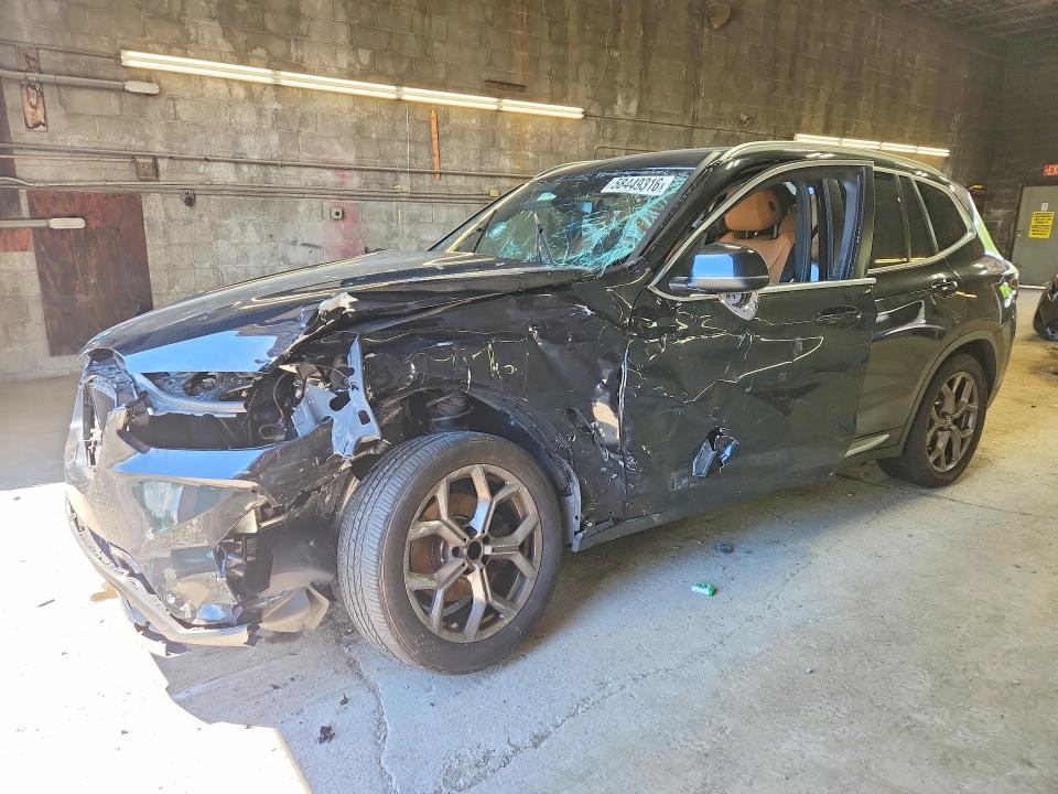 Aukcja sprzedaży 2022 Bmw X3, vin: 5UX53DP07N9M15568, numer aukcji: 58449316