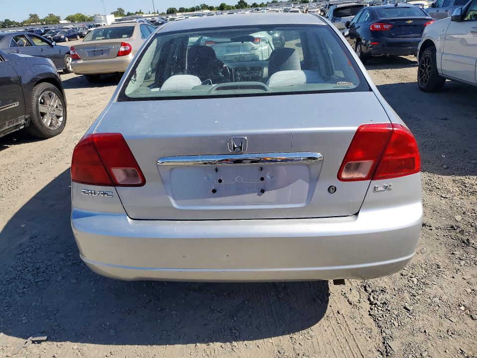 2001 Honda Civic მანქანა იყიდება აუქციონზე, vin: 2HGES16551H614758, აუქციონის ნომერი: 56439926