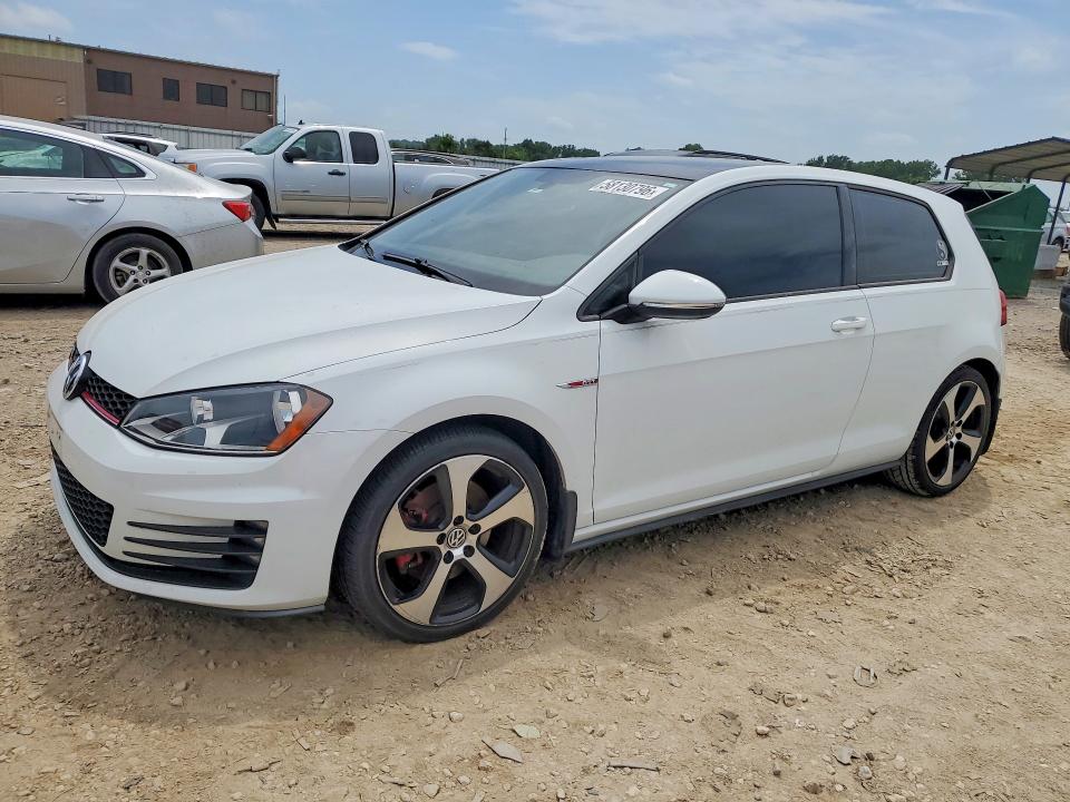 Продажа на аукционе авто 2016 Volkswagen Gti, vin: 3VWYT7AU1GM006947, номер лота: 58130796