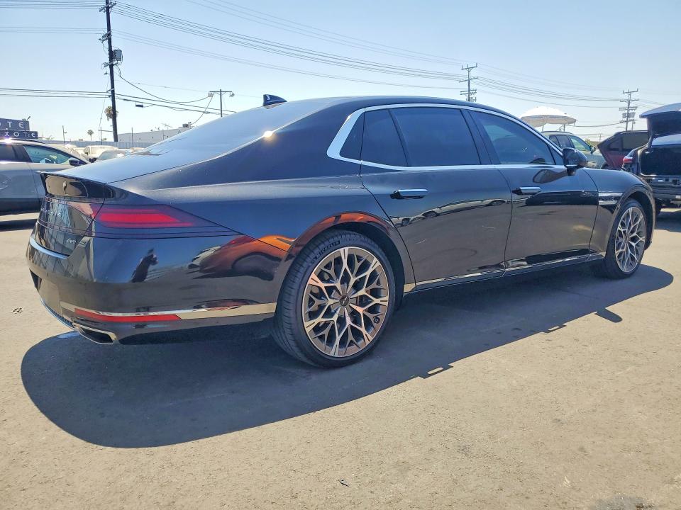 57962886 :رقم المزاد ، KMTFC4SD6SU049774 vin ، 2025 Genesis G90 مزاد بيع