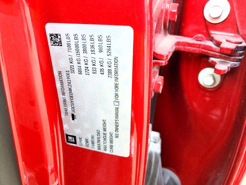 Продажа на аукционе авто 2019 Chevrolet Silverado, vin: 1GCUYGED4KZ419661, номер лота: 56700526