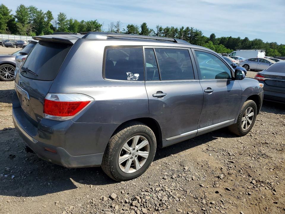 2012 Toyota Highlander მანქანა იყიდება აუქციონზე, vin: 5TDBK3EHXCS161153, აუქციონის ნომერი: 56417406