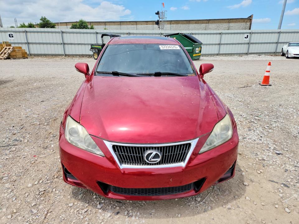 57234376 :رقم المزاد ، JTHCF5C28C5056361 vin ، 2012 Lexus Is مزاد بيع