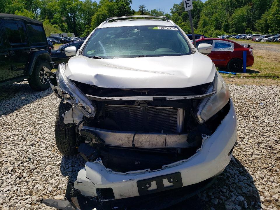 56412236 :رقم المزاد ، 5N1AZ2MH0FN256748 vin ، 2015 Nissan Murano مزاد بيع