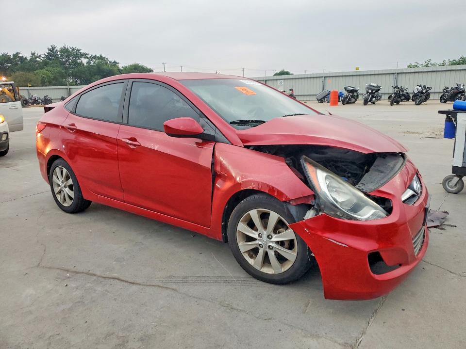 57518076 :رقم المزاد ، KMHCU4AE0CU055351 vin ، 2012 Hyundai Accent مزاد بيع