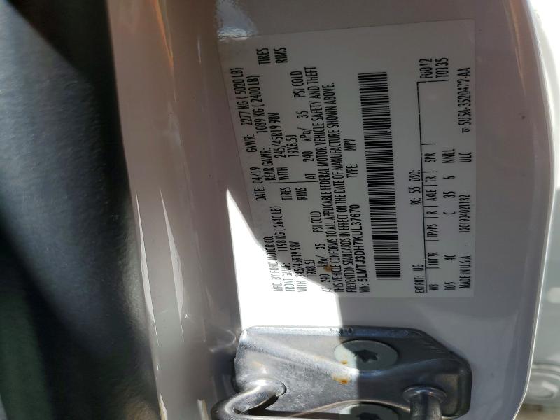 Auction sale of the 2019 Lincoln Mkc, vin: 5LMTJ3DH7KUL37670, lot number: 57917256