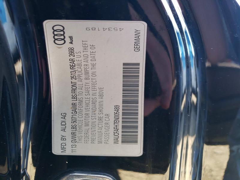 Продажа на аукционе авто 2014 Audi A5, vin: WAUCFAFH7EN005489, номер лота: 58022236