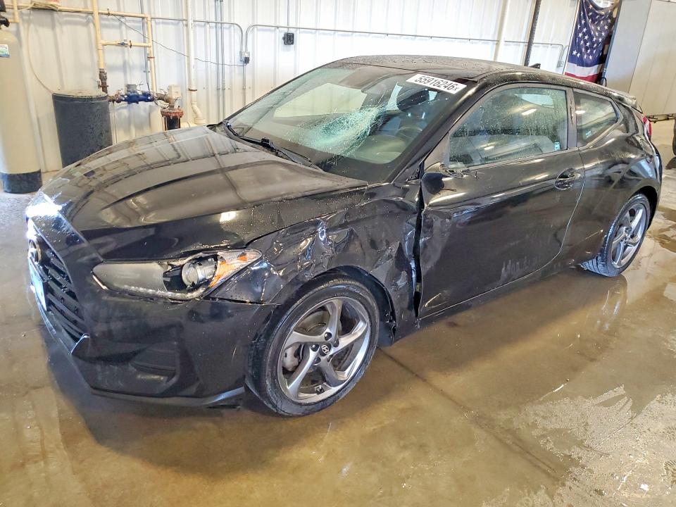 Auction sale of the 2020 Hyundai Veloster, vin: KMHTG6AF6LU024536, lot number: 55916246