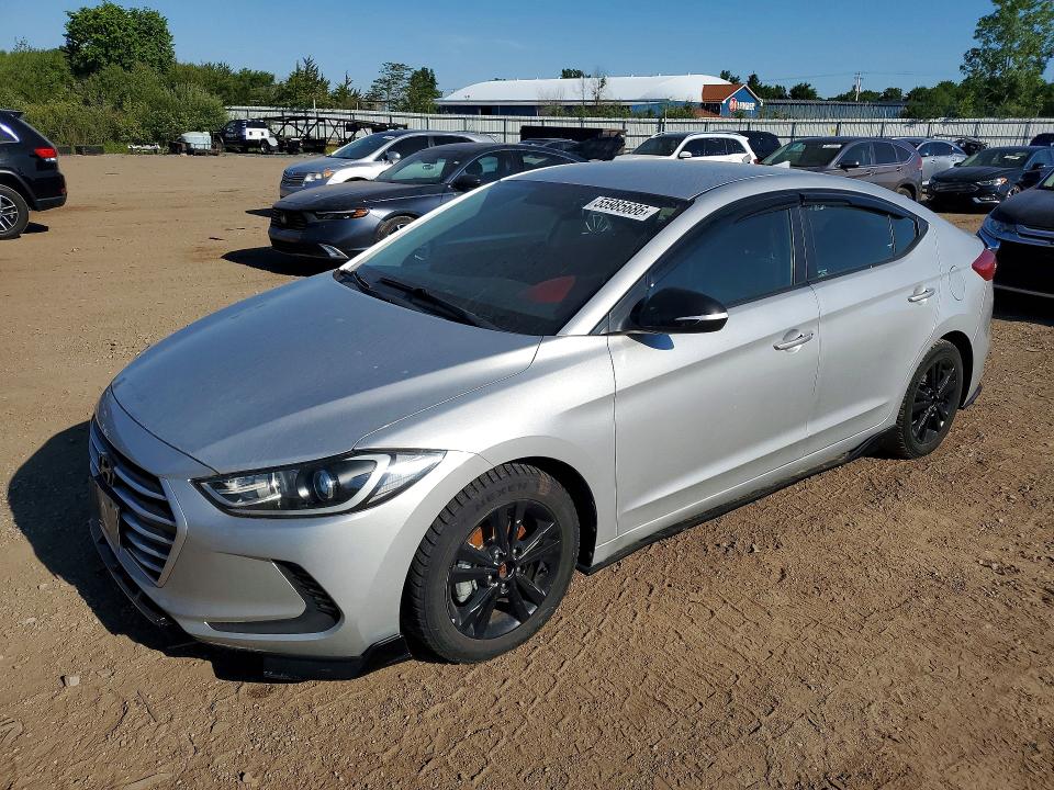 2018 Hyundai Elantra მანქანა იყიდება აუქციონზე, vin: 5NPD84LFXJH390806, აუქციონის ნომერი: 55985686