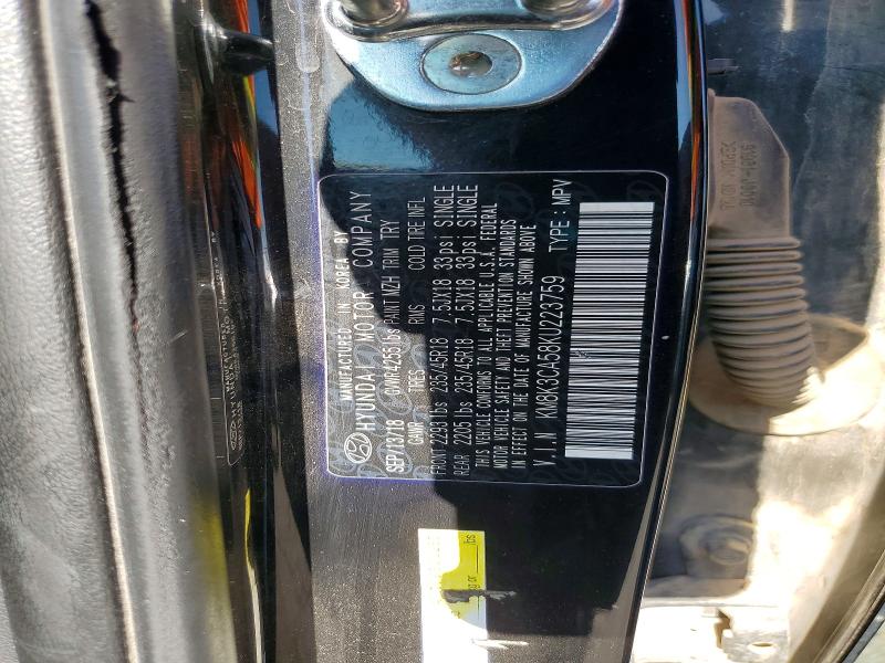 Продаж на аукціоні авто 2019 Hyundai Kona, vin: KM8K3CA58KU223759, номер лоту: 57600586