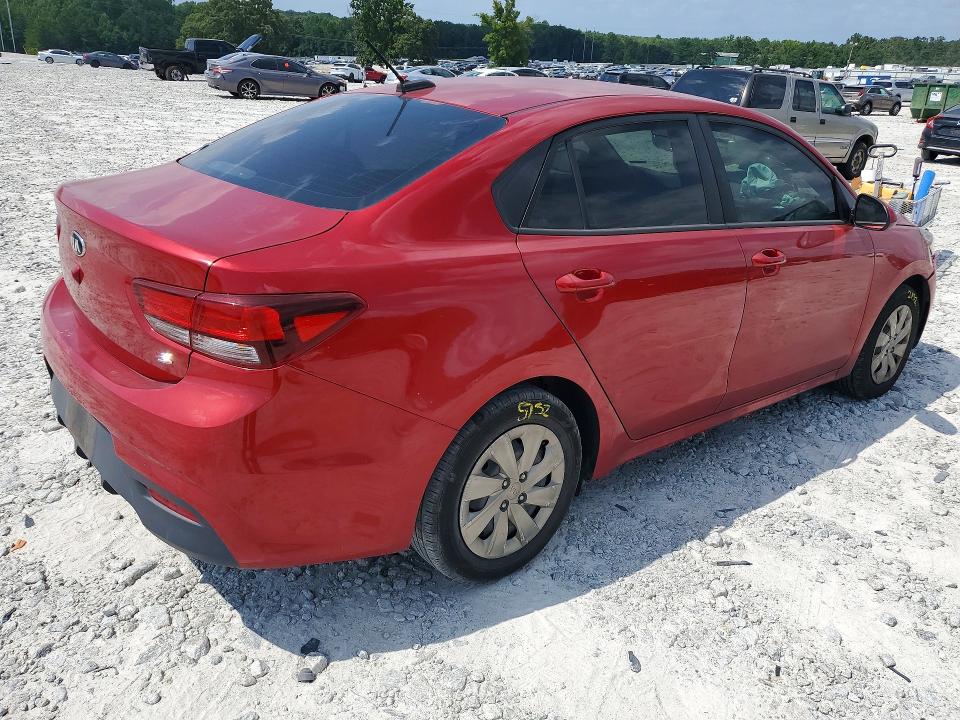 59226976 :رقم المزاد ، 3KPA24AD1LE288274 vin ، 2020 Kia Rio مزاد بيع