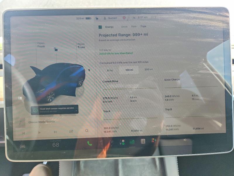 Продажа на аукционе авто 2023 Tesla Model Y, vin: 7SAYGDEE0PA205372, номер лота: 55579156
